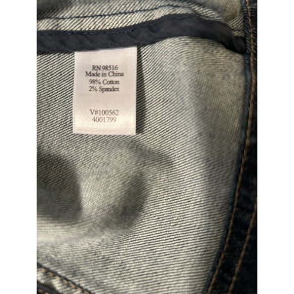 Women's Coldwater Creek‎ Denim Blue Collared Jean Jacket 3/4 Sleeves 18W - Picture 11 of 12
